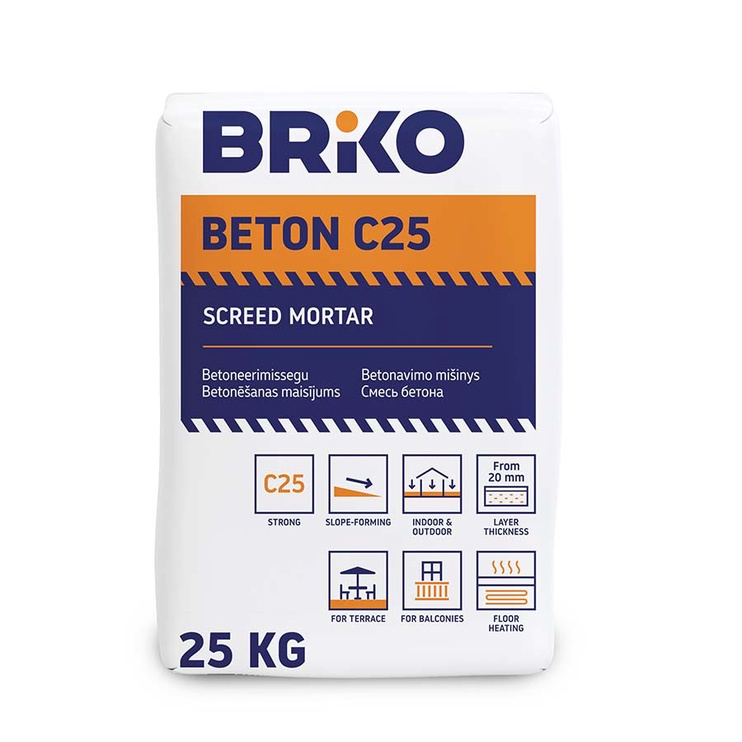 Betoon Briko, remondi, 25 kg
