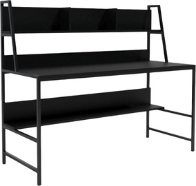 Rakstāmgalds Kalune Design Demir Calisma Masasi L200, melna