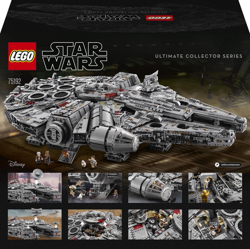 Konstruktor LEGO Star Wars Millennium Falcon™ 75192, 7541 tk