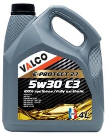Машинное масло Valco 5W - 30, минеральное, для легкового автомобиля, 4 л