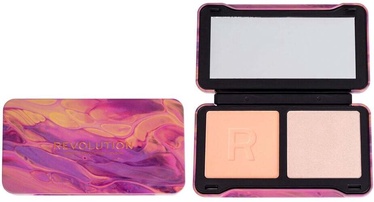 Паллета для контуринга Makeup Revolution London Neon Heat Dynamic Scorched Rose, 11.2 г