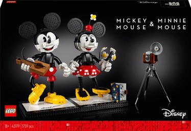 Konstruktor LEGO Disney Ehitatavad Miki Hiire ja Minnie Hiire tegelaskujud 43179, 1739 tk