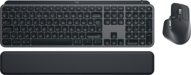 Клавиатура Logitech MX Keys S Combo EN, графитовый, беспроводная