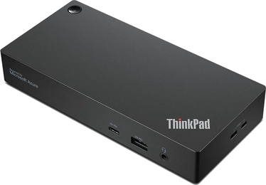 Dokēšanas stacija un portu replikators Lenovo ThinkPad Universal Thunderbolt 4 40B10135DK, melna/sarkana