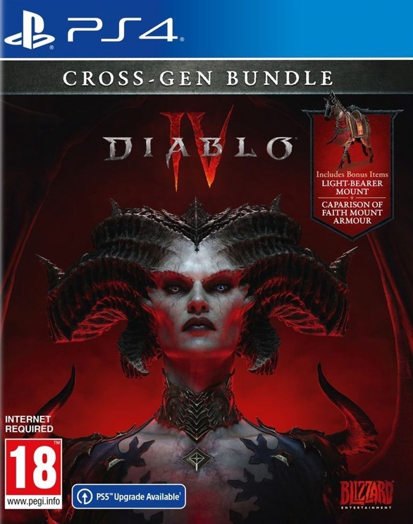 PlayStation 4 (PS4) mäng Blizzard Entertainment Diablo IV