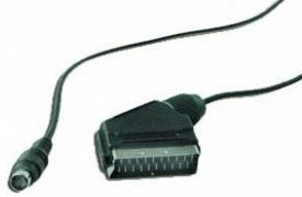 Kabelis Gembird SCART - S-Video SCART, S-Video, 1.8 m, juoda