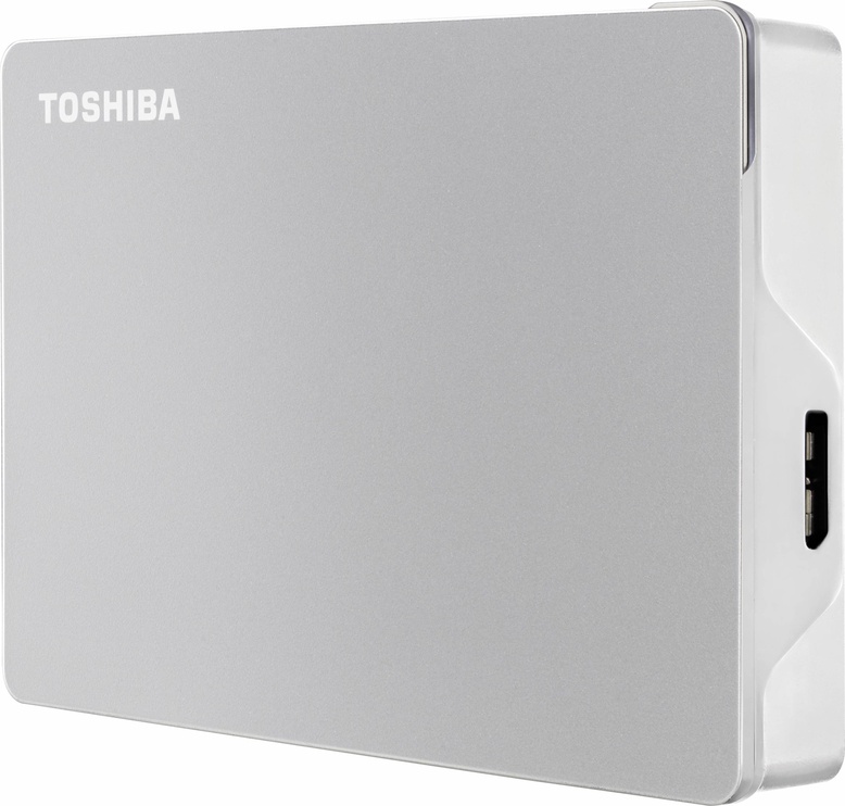 Жесткий диск Toshiba Canvio Flex, HDD, 4 TB, серебристый