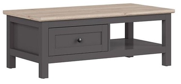Kafijas galdiņš Black Red White Bocage, ozola/grafīta, 1140 mm x 600 mm x 430 mm