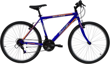 Велосипед горный Bottari Milano, 26 ″, синий/oранжевый