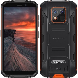 Mobilais telefons Oukitel WP18 Pro, melna/oranža, 4GB/64GB