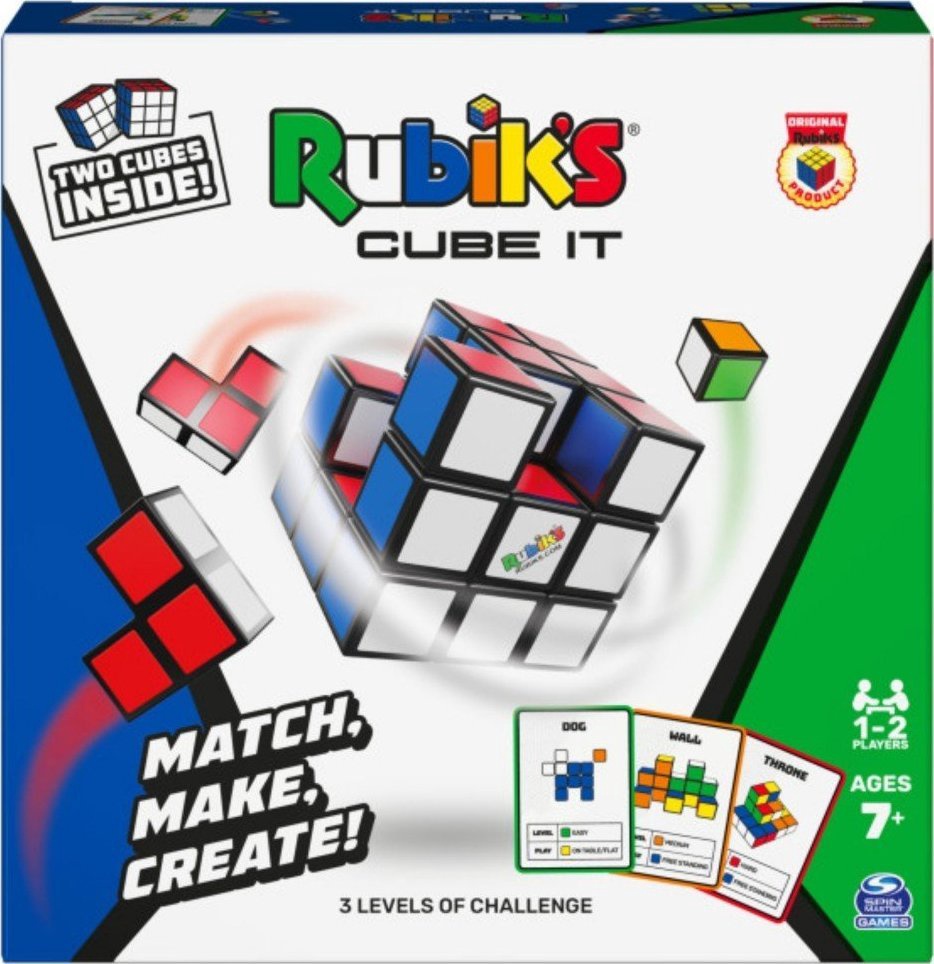 Настольная игра Spin Master Rubiks Cube It 6063268, EN - Ksenukai.lv