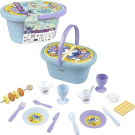 Mänguköögi tarbed, köögi mänguasjad, nõudekomplekt Smoby Stitch Picnic Basket, mitmevärviline