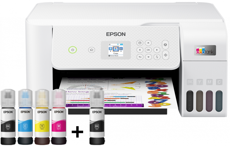 Daudzfunkciju printeris Epson L3266, tintes, krāsains