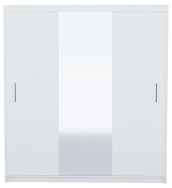 Skapis Top E Shop Faro 235, balta, 61 cm x 235 cm x 216 cm, with mirror