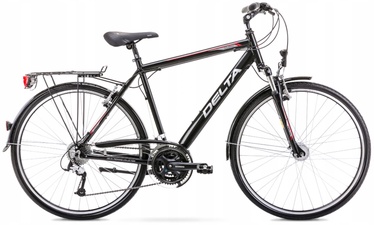 Велосипед туристический Delta, 28 ″, 19" рама, черный