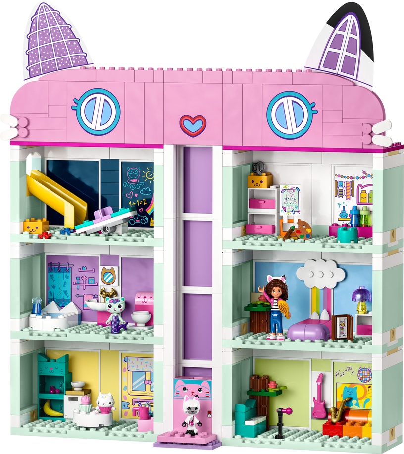 Konstruktor LEGO® Gabby's Dollhouse™ Gabby nukumaja 10788, 498 tk