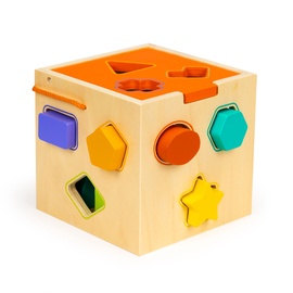 Izglītojošās rotaļlietas Wooden Block Sorter MSP2001