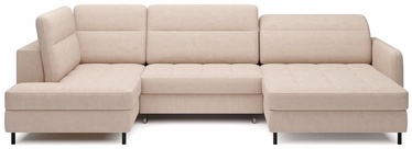 Stūra dīvāns Berrto Toscany 18, bēša, labais, 165 x 306 cm x 100 cm