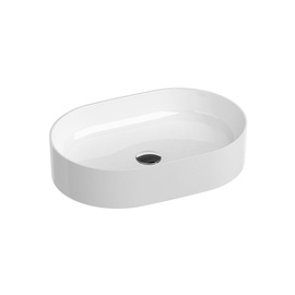 Раковина для ванной Ravak Slim O, керамика, 55 см x 37 см x 12 см