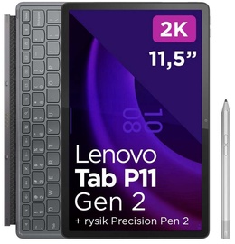 Планшет Lenovo Tab P11 2nd Gen ZABF0315PL, серый, 11.5″, 6GB/128GB