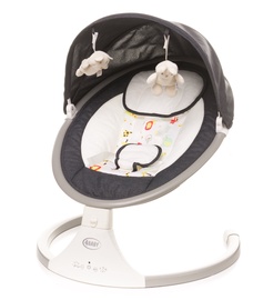 Šūpuļkrēsls 4Baby Rock N Relax XXI, tumši pelēka