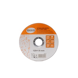 Griešanas disks leņķa slīpmašīnām Okko 200.05, 125 mm x 1.6 mm x 22.23 mm