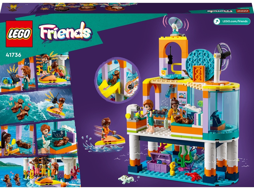 Konstruktors LEGO® Friends Jūras glābšanas centrs 41736, 376 gab.