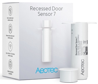 Durvju un logu atvēršanas-aizvēršanas sensors Aeotec AEOEZW187 Recessed Door Sensor 7, 11 g
