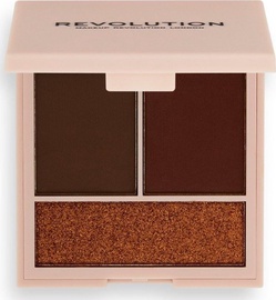 Veido kontūravimo paletė Makeup Revolution London Contour Compact Deep, 7 g