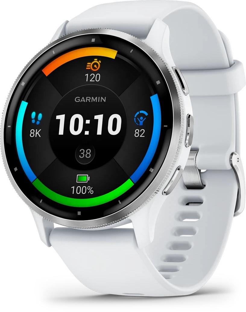 Viedais pulkstenis Garmin Venu 3 010-02784-00, sudraba