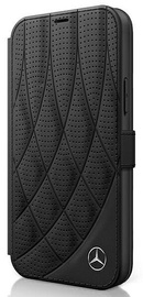 Чехол Mercedes MEFLBKP12LDIQBK for iPhone 12 Pro Max, Apple iPhone 12 Pro Max, черный