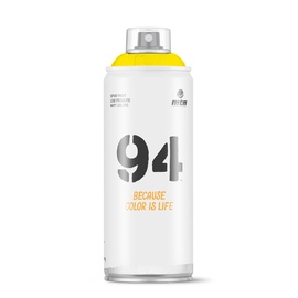 Krāsu aerosoli Montana Fluorescent, preču zīmes, dzeltena, 0.4 l