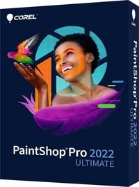 Tarkvara Corel PaintShop Pro 2022 Ultimate ML Mini Box