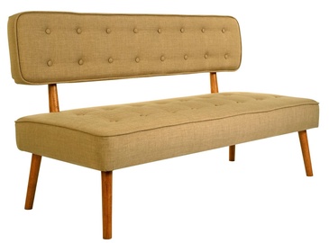 Dīvāns Hanah Home Westwood Loveseat 2-Seat, brūna, 140 x 67 x 78 cm