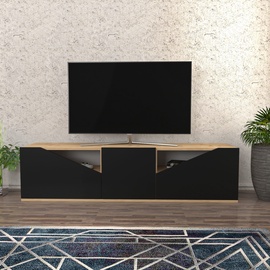 TV-laud Kalune Design Carson, pruun/must/antratsiit, 35.3 cm x 160 cm x 40 cm