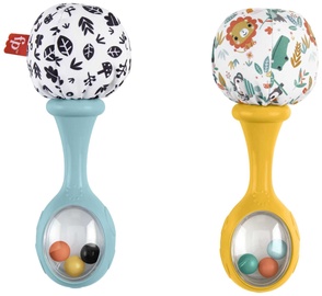 Погремушка Fisher Price Maracas, многоцветный, 2 шт.