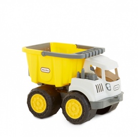 Rotaļu traktors Little Tikes 2 In1 Dirt Diggers Dump Truck 650536E5C/650543, balta/dzeltena