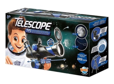 Rotaļu teleskops Buki Telescope TS006BI, zila/melna
