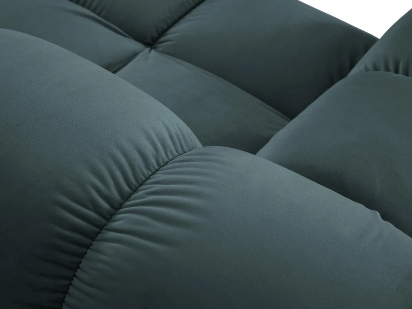 Mooduldiivan Micadoni Home Bellis, roheline, 282 x 188 cm x 63 cm