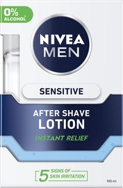 Pēc skūšanās losjons Nivea Sensitive, 100 ml