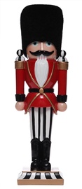 Dekorācija, "Riekstkodis" Miloo Soldier ML14724, 9 cm, balta/melna/sarkana