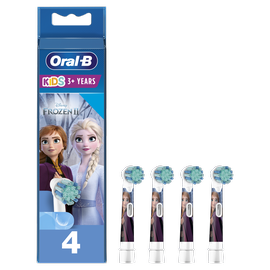 Otsik Oral-B EB10-4 Frozen II, valge/violetne, 4 tk