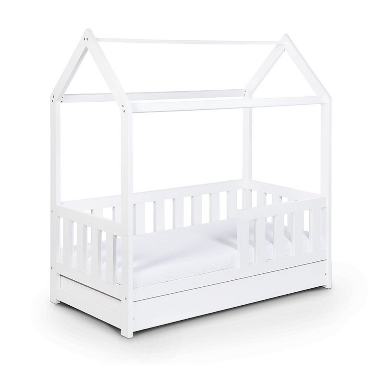 Детская кровать LittleSky Liv, белый, 167 x 88 см