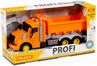 Rotaļlietu smagā tehnika Polesie Profi 86297, oranža