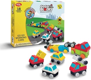 Konstruktorius People Blocks Go Go Working Cars