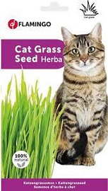 Kārumi kaķiem Karlie Flamingo Cat Grass 08210, kaķumētra, 0.11 kg