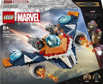 Konstruktor LEGO® Super Heroes Rocketi sõjalind vs. Ronan 76278
