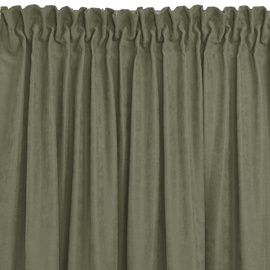 Nakts aizkari Homede Milana, olīvzaļa, 420 cm x 245 cm