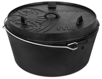 Котел Petromax Dutch Ovens, чугун, 450 мм, 16.1 л, черный