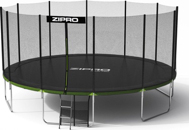 Батут Zipro Jump Pro 16FT, 496 см, с защитной сеткой, с лестницей